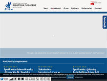 Tablet Screenshot of biblioteka-zuromin.pl